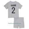 Conjunto (Camiseta+Pantalón Corto) Paris Saint-Germain Hakimi 2 Segunda Equipación 2022-23 - Niño